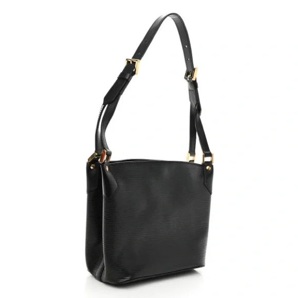 ❌SOLD❌Authentic Louis Vuitton Black Epi Mandara PM shoulder bag - Picture 4 of 16